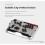 Mechanical  Keyboard Spraying Aluminum Shell Customized Gaming Hitbox for PC PS  Steam NS2 Gray 5
