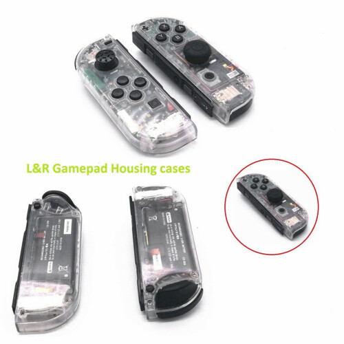 2X Gehäuse Schale Transparenter Gehäuse Deckel für   NS Controller 2