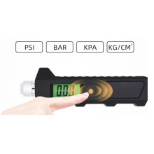 Medidor de Pressão de Pneu de Carro LCD Exibir Digital Medidor de Pressão de Pneu com Lanterna para Carro Caminhão Moto Bicicleta