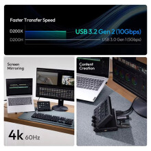 D200X All-in-One Desk voor Contentmakers met Aanpasbare Toetsen voor Videobewerking en Fotoretouchering