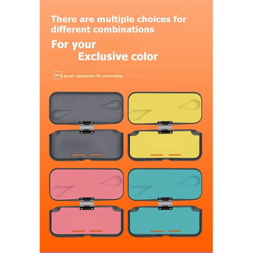 Lite Protective Case with Magnetically Detachable Front Cover for  Lite Gaming Accessories B