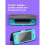 Lite Protective Case with Magnetically Detachable Front Cover for  Lite Gaming Accessories B 6
