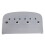 Electric Guitar Bridge with Brass Saddle Adjustable  Binding Fixed Bridge 83x53mm String Space 10.8mm 5