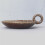 Ceramic Candle Holder with Handle, Decorative Tray for Home & Meditation Room 2