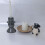 Ceramic Candle Holder with Handle, Decorative Tray for Home & Meditation Room 6