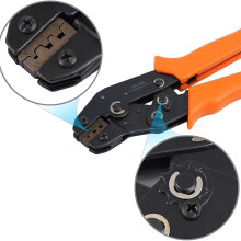 SN-28B+1550Pcs para Dupont Herramienta de Crimpado Alicates Terminal Casquillo Crimpadora Juego de Herramientas Manuales para Cables Terminales Kit de