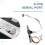 586 Motherboard Mouse Keyboard PS/2 Baffle Lead Connection Cable PS/2 with COM/Serial Port Baffle 6