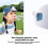 Magnetic Quick Release Cap for  GO Ultra Hat Pivot Clip Mount Adjustable Angle Base for -the-Go Filming 3