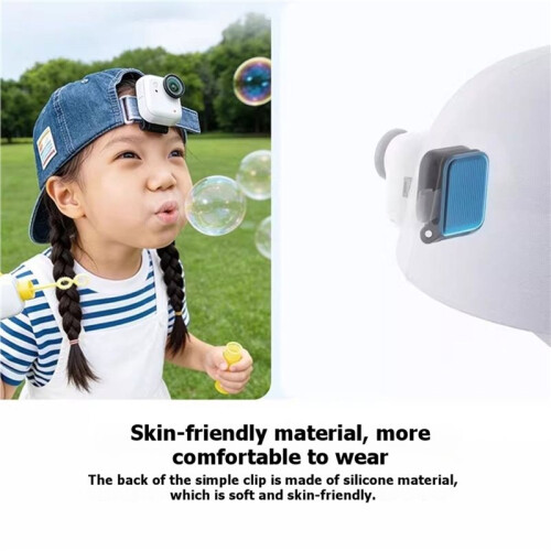 Magnetic Quick Release Cap for  GO Ultra Hat Pivot Clip Mount Adjustable Angle Base for -the-Go Filming 2