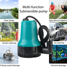 Pompa Solare Miniaturizzata per Esterni DC12V Elettrica Portatile 4200L/H Pompa Sommergibile 50W per Acquario Irrigazione Domestica