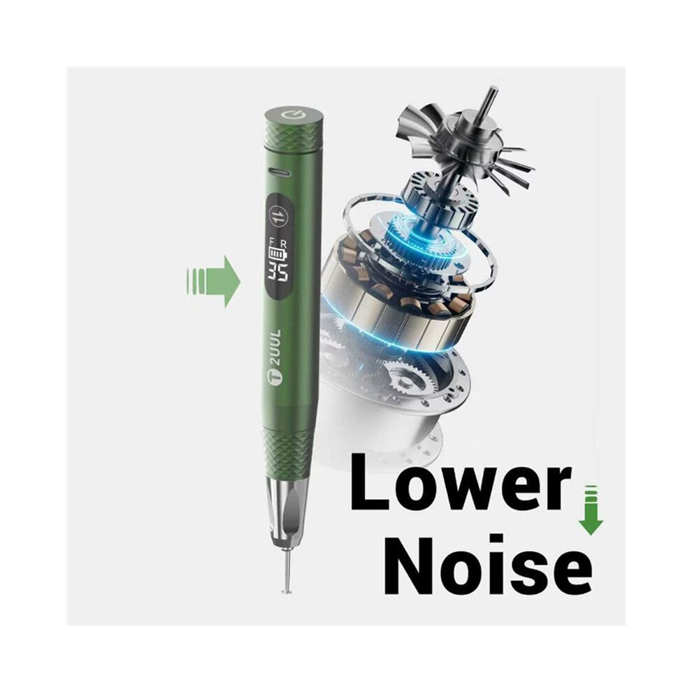 2Uul Cvt Grinfer Pro Grinding Pen For Phone Repair Multi-Function Grinder Soldering Pad Chip Screen Polisher Disassembly Tool 4711989294859