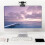 Webcam Portatile Full HD per PC e Laptop con Autofocus, Microfono e Luce di Riempimento 2K, Ideale per Streaming Live e Riunioni. 2