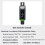 48V/5V Wireless Microphone Converter Transmitter and Receiver Microphone Wireless System for All Kind Microphone 6
