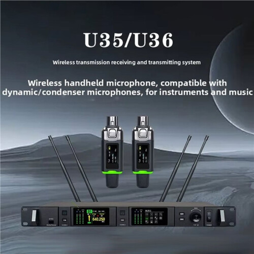 Convertitore per Microfono Wireless 48V/5V, Trasmettitore e Ricevitore, Sistema Wireless per Microfono di Ogni Tipo. 1