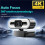 Webcam Portatile Full HD per PC e Laptop con Autofocus, Microfono e Luce di Riempimento, Ideale per Streaming Live e Riunioni. Risoluzione 4K. 9