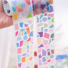 Mr. Paper 4-Rollen-Fragment-Fantasy-Klebeband - Glitzer-Sand-PET-Stanz-Bastelset