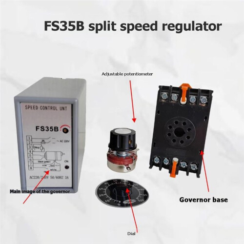Fs35b Split Speed Regulator Motor Split SS-35 Controller Single Photo Motor  AC 220V Motor Speed Controller 1