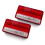 2PCS 20LED Trailer Tail Light Set for Trucks Van Night Running, Signal, Brake Functionality 1