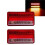 2PCS 20LED Trailer Tail Light Set for Trucks Van Night Running, Signal, Brake Functionality 8
