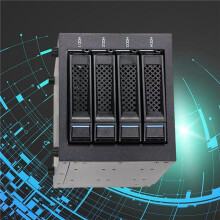 4-Slot HDD External Hard Drive Enclosure 3.5" External Hard Drive SSD Storage Enclosure for U.2 Hard Drive