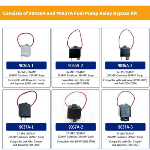 12 Pcs Relay Bypass  Kit and Diagnostic Scan  Kit with Amplifier Loop, for Multiple Automotive Systems 2