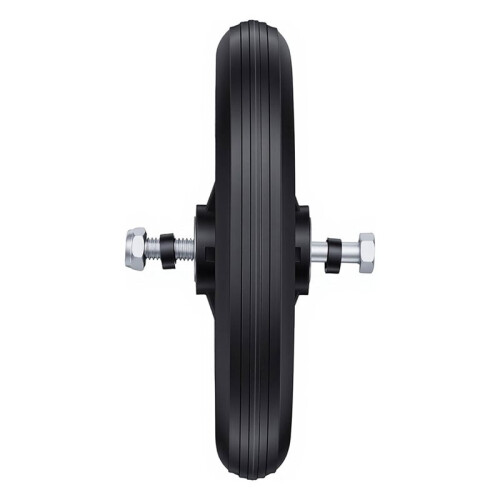 4 Pack Walker Wheels Replacement, 6 Inch Anti-Slip Solid Roller Wheels for Walkers, Offices Wheelchair Front Wheel 2