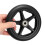 4 Pack Walker Wheels Replacement, 6 Inch Anti-Slip Solid Roller Wheels for Walkers, Offices Wheelchair Front Wheel 4