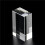 10x7x3cm Blank K9 Crystal Block  for 3D Laser Engraving Rectangular Columnar Crystal 2