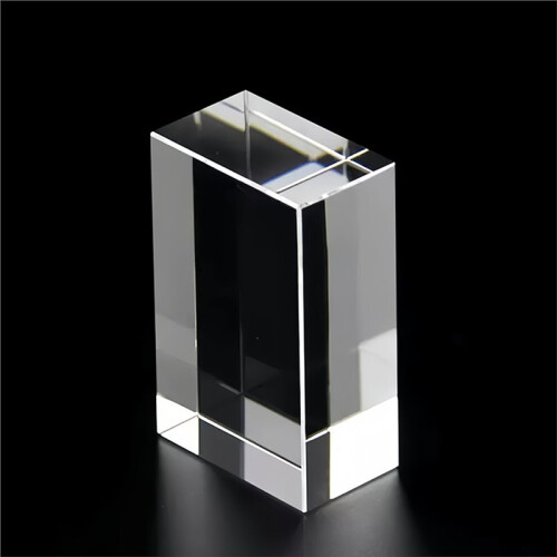 10x7x3cm Blank K9 Crystal Block  for 3D Laser Engraving Rectangular Columnar Crystal 2
