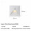 3pcs  Wall Lamp for Outdoor Lighting: Waterproof, Sensor-Controlled LED Night Light A 3