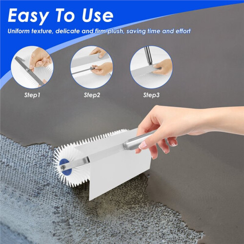 10 Inch Self-Leveling Cement Tools Spiked Screeding Compound Roller for Efficient Bubble Removal 1