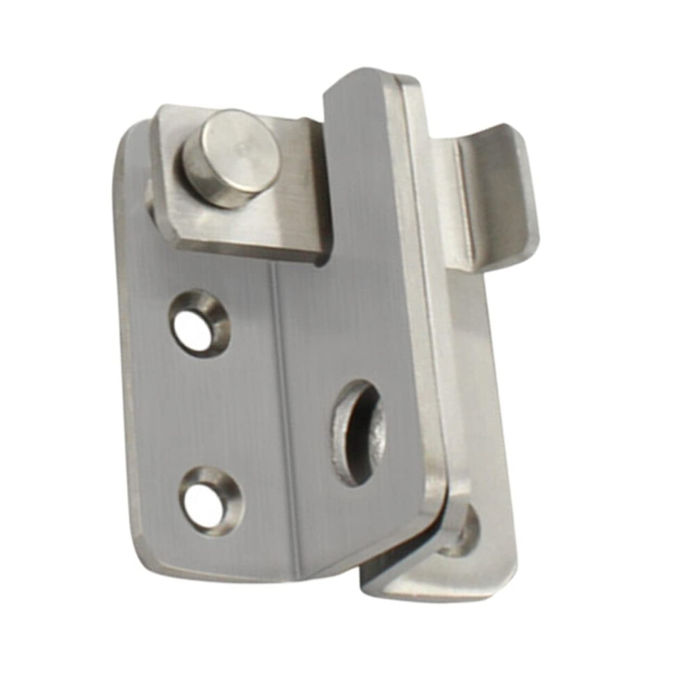 Stainless Steel Door Latch Heavy Duty Sliding Bolt With Antitheft Padlock Design For Home And Gate Security 9351714438445