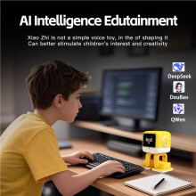 Robot Intelligente con Intelligenza Artificiale, WiFi, DeepSeek, Giocattolo Vocale Intelligente per Bambini, Riconoscimento Vocale, Giocattolo