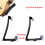 1 St Justerbart Benstöd för Gitarr med Sugkopp, Fotpall för Klassiska Gitarrer, Gitarrtillbehör 3