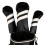 Rotatable Label 3-Size PU Club Black 8.5oz 14