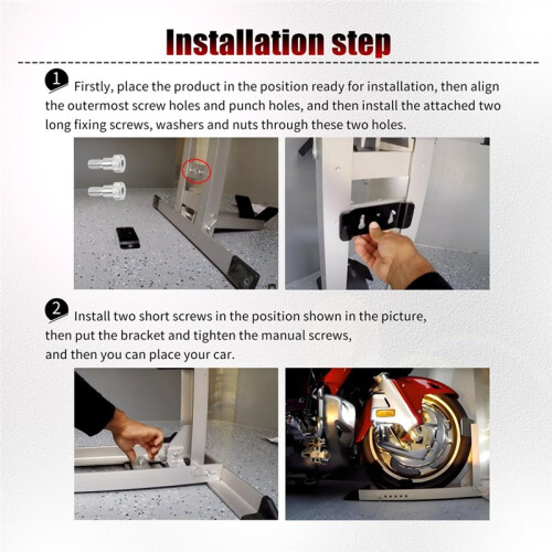 TK-3000 Trailer-Stop Adapter Kit for Condor Pit-Stop/Trailer-Stop Wheel Chocks, Quick-Connect Floor Mount Bracket 1