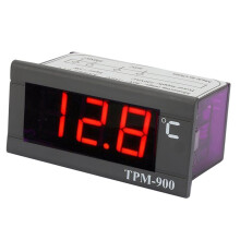 Controlador de Termostato Digital TPM-900 Controlador de Temperatura Digital Medidor de Panel LED con Sensor Controlador de Termostato