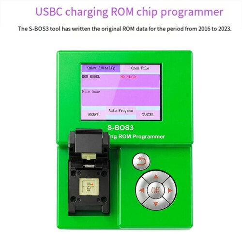 USB-C Charging ROM Chip Programmer CDROM Writing Tool for  Original ROM Data From 2016-2023 2