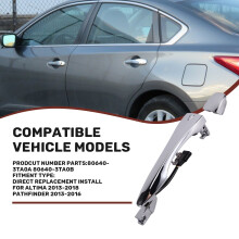 Car Exterior Door Handle 80640-3TA0A 80640-3TA0B for Altima 2013-2018 Pathfinder 2013-2016