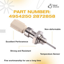 Temperatuursensor 4954250 2872858 voor ISF3.8 voor RAM 2500 3500 4500 5500 6.7L 2011-2018
