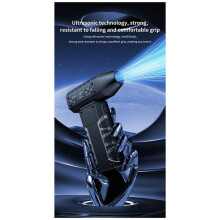 F9 80000RPM Turbo Hair Dryer with 100 Gears & LED Light, High-Power Jet Blower for Indoor/Outdoor Multifunctional Use