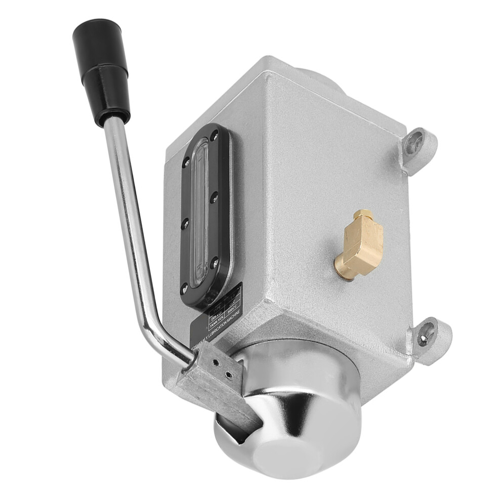 Manual Oil Pump 500Cc Hand Lubricator For Cnc Machines 4Mm Dual Outlet 6931393596945