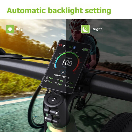 Ebike Display VD04  Display for Tongsheng 5Pin Waterproof E-Bike Control Panel Ebike Parts CAN Protocol 2
