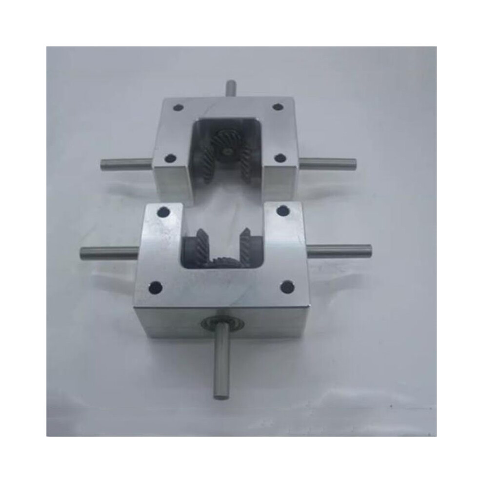 Shaft Diameter 90-Degree Differential Assembly Transmission 1:1 Spiral Bevel Gear Small Dual Output Shaft Converter 6Mm 6032703821679