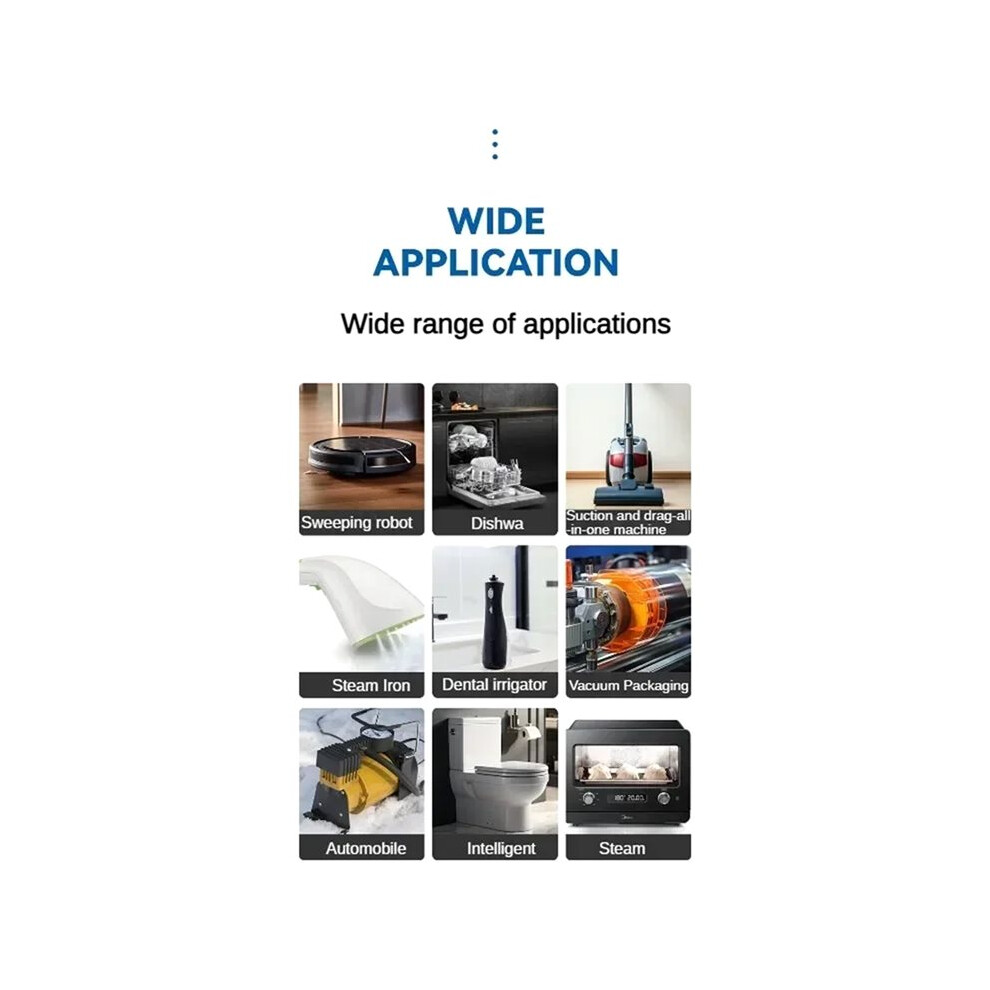 Jypc-7A Electromagnetic Pump Ac 100V-120V 2400Cc/Min 2Bar High Efficiency For Steam Iron Water Tank Mop Coffee Machine 4711497657085