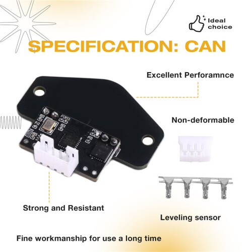 3D Printer Accessories IDM V3  Leveling Sensor for Wolong, Replacing Klicky TAP CAN