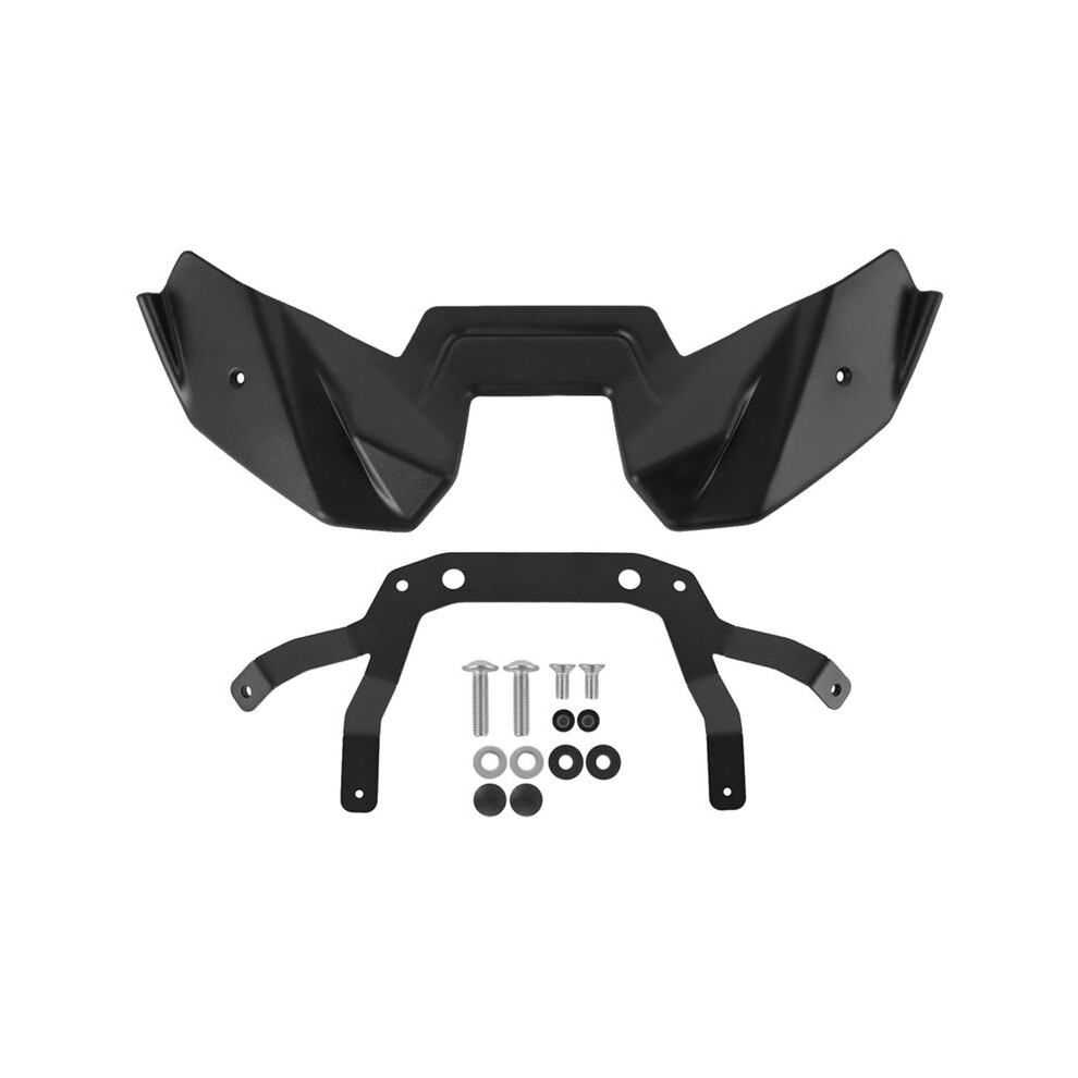 Motorcycle Downforce Frontal Spoiler Naked Aerodynamic Winglet Extension For Cb1000 Hornet Sp 2025 2026 Black 4712817856881