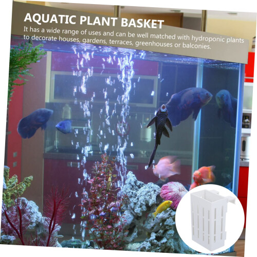 3pcs Aquarium Plant Holder Basket with Enhanced Root Circulation and Shrimp Shelter Function 2