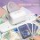 Large DIY Stamp Pattern  Press  Hole Punch for Scrapbook DIY Lace Embossing Punch DIY Perforated  Cutter2pc 6