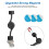 Front Load Washer Door Prop to Prevent Odors, Mold with Magnetic Stability & Adjustable Angle 3